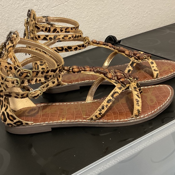 EUC Sam Edelman flat sandal 9.5 - Picture 2 of 6